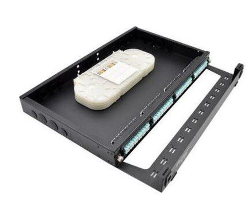 19&quot; FTTH MPO MTP Patch Panels LC 1U Fiber Cassette Module Rack Mount
