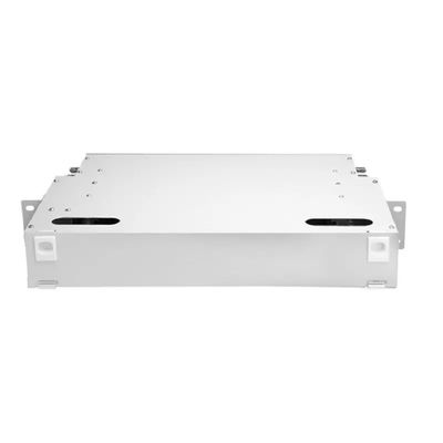 FTTH 1U Fiber Panel 24 Cốt lõi 19 Inch Rack Patch Panel Đơn vị ODF