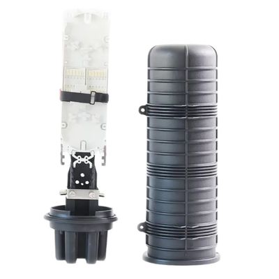 Mái vòm loại 96 Lõi mối nối sợi quang Đóng cửa mối nối cáp thả ngoài trời