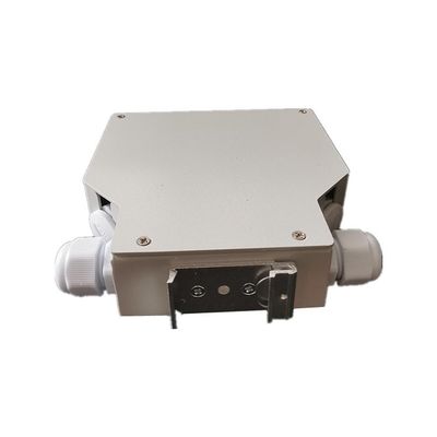 12 lõi thép cuộn cán nguội Hộp thiết bị đầu cuối đường sắt sợi quang với bộ chuyển đổi song công Lc