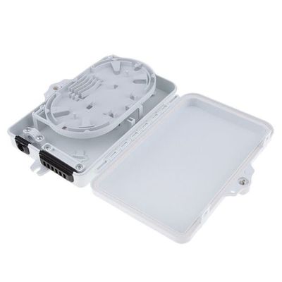 Hộp đầu cuối sợi quang 6 cổng SC APC / UPC SM SX PC + ABS Màu xám nhạt cho viễn thông