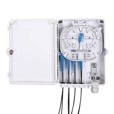 Hộp đầu cuối sợi quang 8 cổng Cấp độ bảo vệ IP-66 SM SC Wall Pole Mount