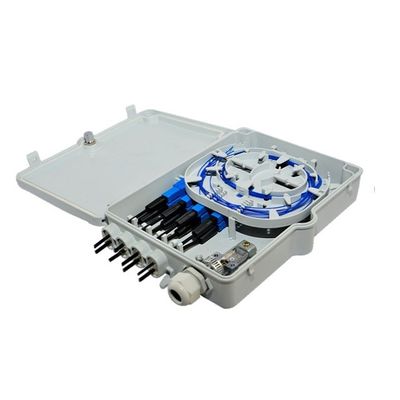 Hộp đầu cuối sợi quang 8 cổng Cấp độ bảo vệ IP-66 SM SC Wall Pole Mount