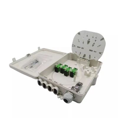 Hộp đầu cuối sợi quang 8 cổng Cấp độ bảo vệ IP-66 SM SC Wall Pole Mount