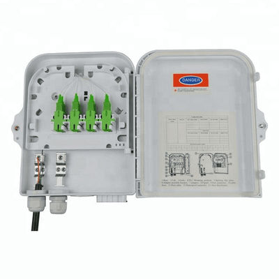 Hộp đầu cuối sợi quang 8Hải cảng trong nhà ngoài trời SC APC / UPC SM Simplex
