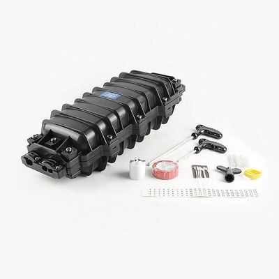 96 Cốt lõi 3in 3out Loại ngang Thiết bị đầu cuối truy cập sợi quang trên không Mối nối Đóng cửa