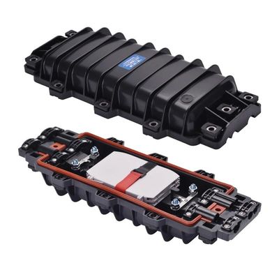96 Cốt lõi 3in 3out Loại ngang Thiết bị đầu cuối truy cập sợi quang trên không Mối nối Đóng cửa