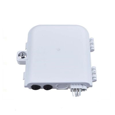 Hộp đấu dây cáp quang 8Cốt lõi SM/DX SC/LC/ST/FC Xám nhạt/Đen IP 66