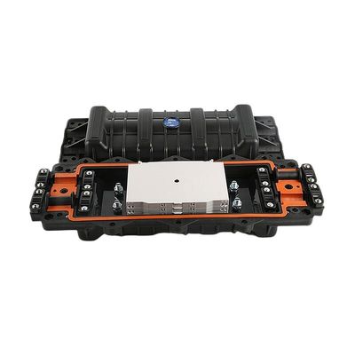 Inline Type 96Cốt lõi Fiber Optical Splice Close 4Hải cảng Joint Enclosure 2in 2out