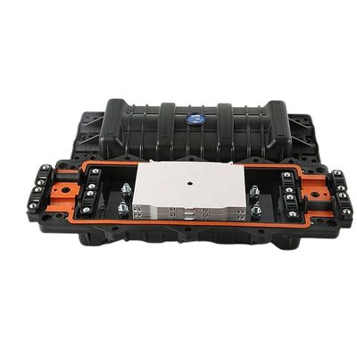 Inline Type 96Cốt lõi Fiber Optical Splice Close 4Hải cảng Joint Enclosure 2in 2out