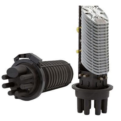 Mối nối sợi quang mái vòm dọc Mối nối hộp nối sợi quang 144Cốt lõi 288Cốt lõi Dome