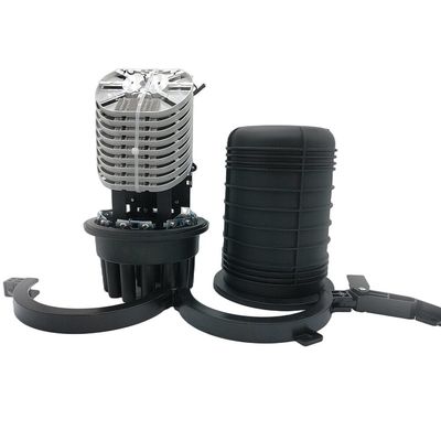 Vỏ bọc sợi quang 288 lõi ngoài trời trên không ngoài trời 6in 6out Dome Splice Closure