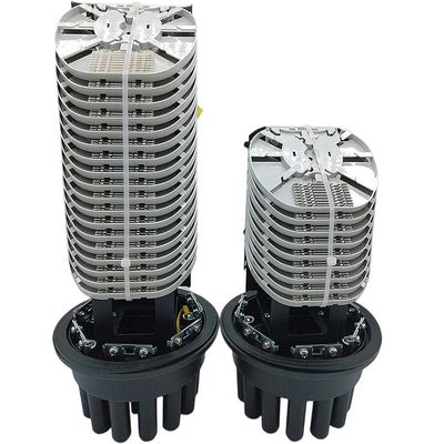 Vỏ bọc sợi quang 288 lõi ngoài trời trên không ngoài trời 6in 6out Dome Splice Closure