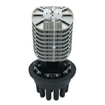 Vỏ bọc sợi quang 288 lõi ngoài trời trên không ngoài trời 6in 6out Dome Splice Closure
