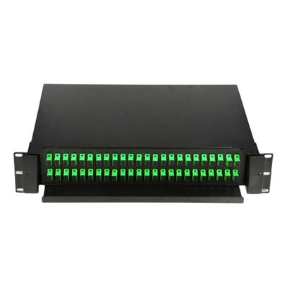 48 cổng 2U Cáp quang SC Simplex / LC Duplex Patch Panel