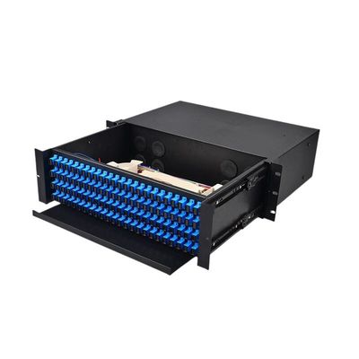 3u 3ru 19&quot; ODF 96 Bảng điều khiển loại ngăn kéo gắn giá đỡ sợi quang