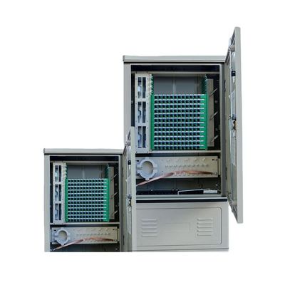 Tủ sợi quang UPC APC Hộp sợi quang ngoài trời SMC 144 Cổng 144 lõi