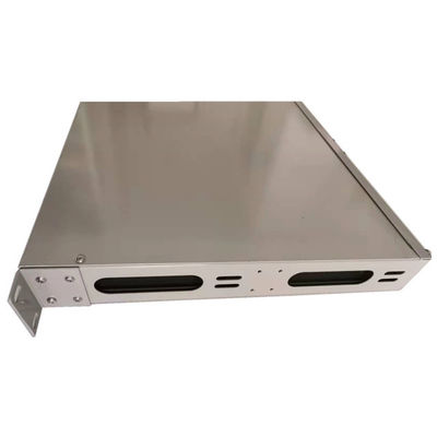 Bảng điều khiển sợi quang 24 cổng SC màu xám Bảng điều khiển phân phối quang loại 1U