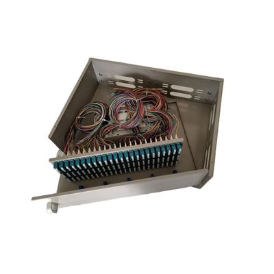 Bảng điều khiển sợi quang 3U Rack Mount 288Cốt lõi LC Quad Swing Out Style
