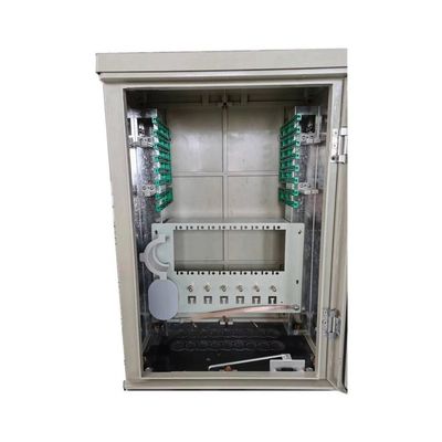 96 Core Tủ đường phố ngoài trời Tủ kết nối chéo quang gắn cực