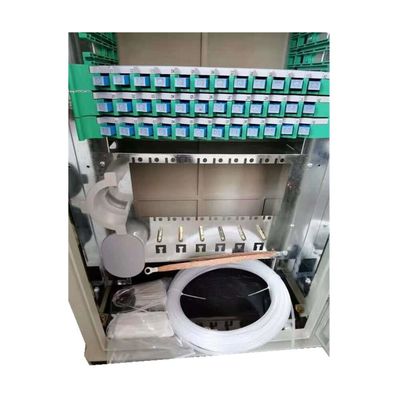 96 Core Tủ đường phố ngoài trời Tủ kết nối chéo quang gắn cực