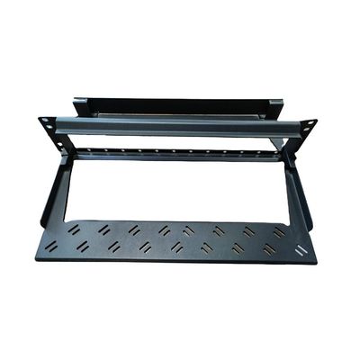 Bảng vá MPO MTP màu đen 96F 1U LC Patch Panel Modular Kệ