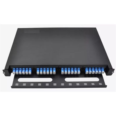 Bảng điều khiển mối nối hộp kết thúc sợi quang MPO 24 cổng SC Simplex