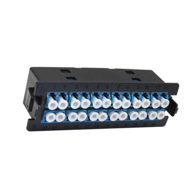 96FO MPO MTP Patch Panels LC Duplex 1U Fiber Patch Panel 12 Khe cắm