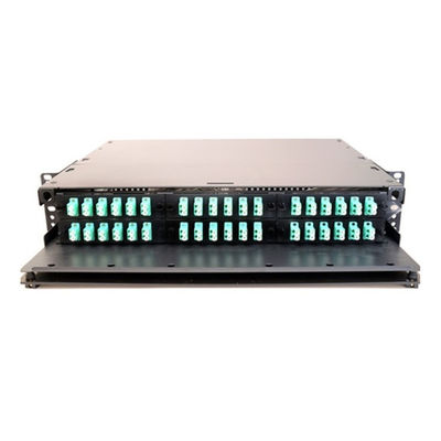 LGX 2U Rack Mount Fiber Enclosure 6 Bảng điều hợp LC UPC Duplex 6 Slots 72F