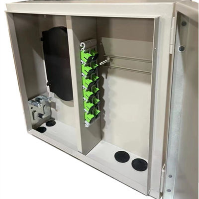 12F Wall Mount Fiber Enclosure Kim loại ODF Fiber Optic Patch Box 12 Cốt lõi