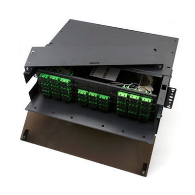 Bảng vá 3RU MPO MTP Bảng vá sợi quang 108F SC APC Giữ 9 bộ chuyển đổi LGX