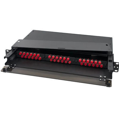 Mạng Singlemode MPO MTP Patch Panels Trượt ra ST Fiber Patch Panel OEM