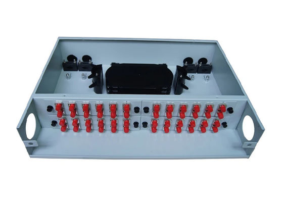 Kết thúc sợi quang ODF gắn trên giá cố định Hộp kết thúc sợi quang 2U 48 lõi