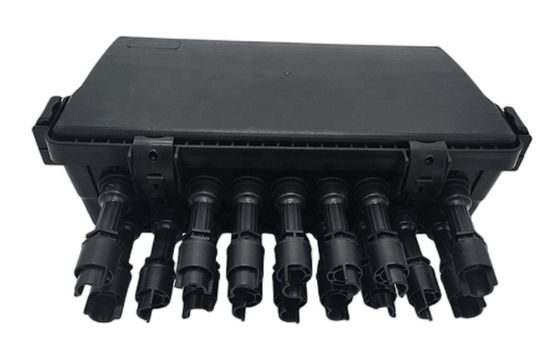 Hộp đầu cuối cáp quang chống nước FTTB SC IP68 2 IN 2OUT 48Cốt lõi 16Hải cảng
