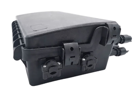 Hộp đầu cuối cáp quang chống nước FTTB SC IP68 2 IN 2OUT 48Cốt lõi 16Hải cảng