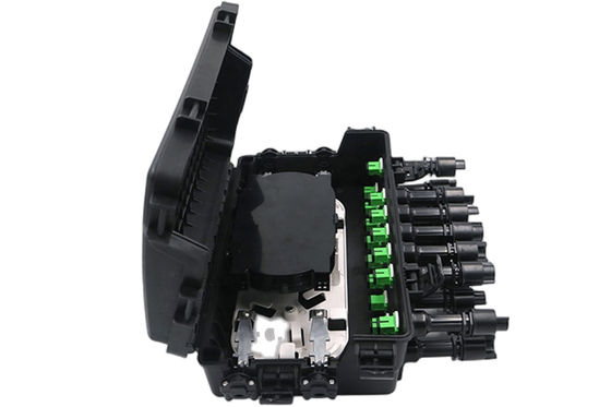 Hộp đầu cuối cáp quang chống nước FTTB SC IP68 2 IN 2OUT 48Cốt lõi 16Hải cảng
