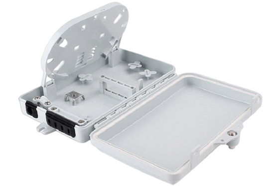 Hộp đầu cuối sợi quang 4 cổng SC Simplex SM Cáp trắng chống nước IP-66