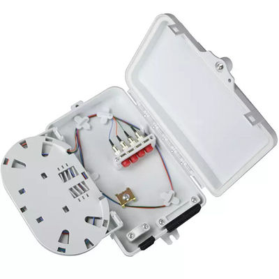 Hộp đầu cuối sợi quang 4 cổng SC Simplex SM Cáp trắng chống nước IP-66