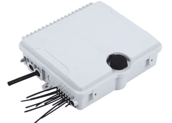 Hộp đầu cuối cáp quang 12Hải cảng SC/LC/ST/FC IP-66 UPC/APC Xám nhạt FTTH