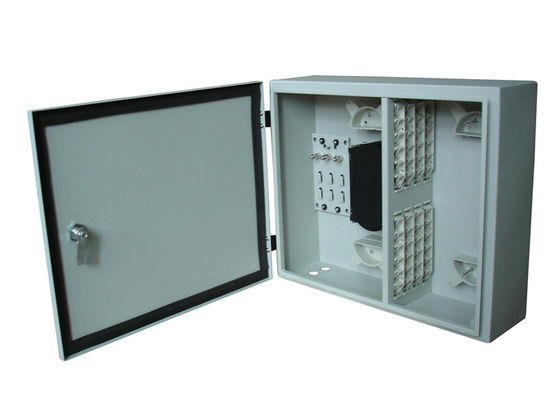 Vỏ cáp treo tường 48F Hộp phân phối quang ngoài trời IP65 ODF 48 cổng