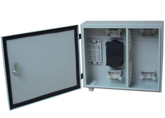 Vỏ cáp treo tường 48F Hộp phân phối quang ngoài trời IP65 ODF 48 cổng