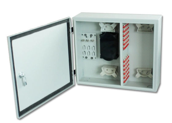 Vỏ cáp treo tường 48F Hộp phân phối quang ngoài trời IP65 ODF 48 cổng