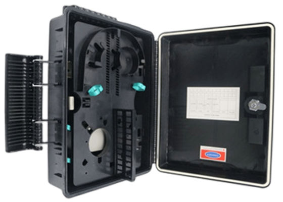 Giá treo tường bao vây cáp quang 24 cổng / Giá treo cực APC / UPC FTTB