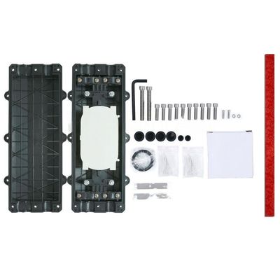 3in 3out Fiber Optic Splice Đóng Inline Joint Enclosure Box 96 Cốt lõi