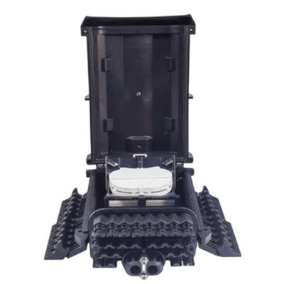 Hộp kết thúc cáp quang FTTB 24 cổng Wall Mount Black IP68 OM1 96Cốt lõi