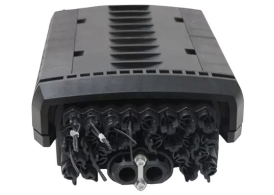 Hộp kết thúc cáp quang FTTB 24 cổng Wall Mount Black IP68 OM1 96Cốt lõi