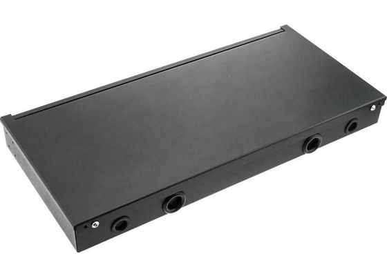 19&quot; Rack Mount Fiber Patch Panel ST Adapter 1U Fiber Enclosure 12 Cốt lõi