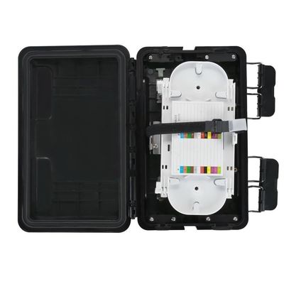 Đóng cửa mối nối sợi quang ABS 2In 2Out Vỏ nối cáp ngang