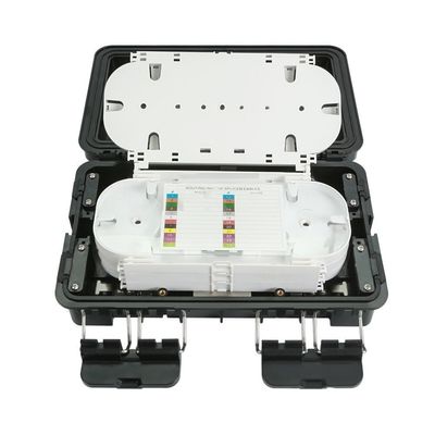 Đóng cửa mối nối sợi quang ABS 2In 2Out Vỏ nối cáp ngang