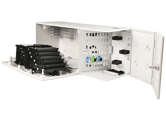 Hộp đầu cuối sợi quang 48 lõi Bộ điều hợp SCAPC Hộp đầu cuối Ethernet 48 mối nối